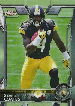 2015 Topps Chrome #113a Sammie Coates Front