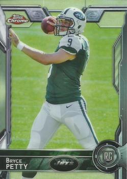 2015 Topps Chrome #137a Bryce Petty Front