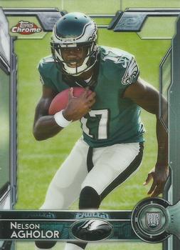 2015 Topps Chrome #146a Nelson Agholor Front