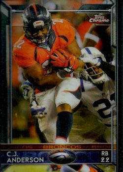 2015 Topps Chrome #48a C.J. Anderson Front