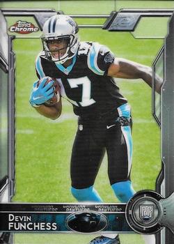 2015 Topps Chrome #107a Devin Funchess Front