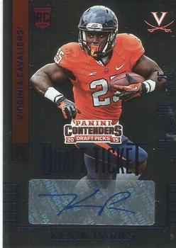 2015 Panini Contenders Draft Picks - College Draft Ticket Blue Foil #209 Kevin Parks Front
