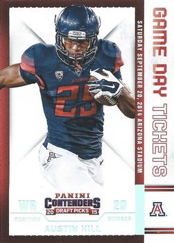 2015 Panini Contenders Draft Picks - Game Day Tickets #4 Austin Hill Front