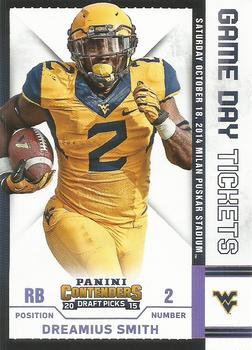 2015 Panini Contenders Draft Picks - Game Day Tickets #70 Dreamius Smith Front