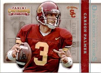 2015 Panini Contenders Draft Picks - Old School Colors #7 Carson Palmer Front