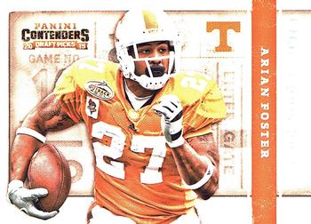 2015 Panini Contenders Draft Picks - Old School Colors #6 Arian Foster Front