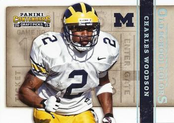 2015 Panini Contenders Draft Picks - Old School Colors #11 Charles Woodson Front