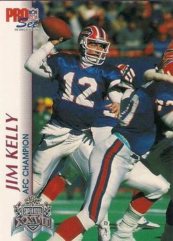 1992-93 Pro Set Super Bowl XXVII #XXVII Jim Kelly Front
