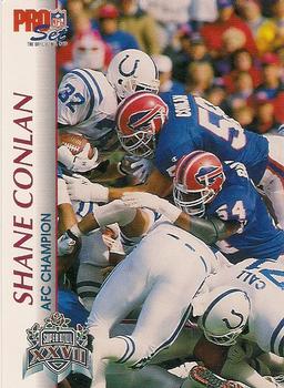 1992-93 Pro Set Super Bowl XXVII #XXVII Shane Conlan Front