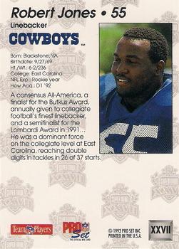 1992-93 Pro Set Super Bowl XXVII #XXVII Robert Jones Back