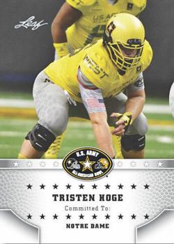 2015 Leaf Army All-American Bowl #94 Tristen Hoge Front