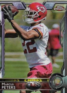 2015 Topps Chrome Mini #124 Marcus Peters Front