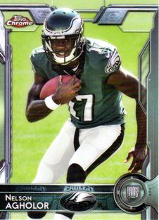 2015 Topps Chrome Mini #146a Nelson Agholor Front