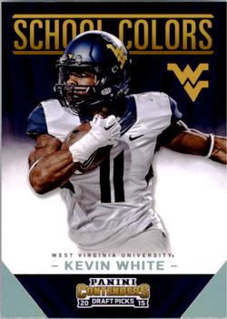 2015 Panini Contenders Draft Picks - School Colors #28 Kevin White Front