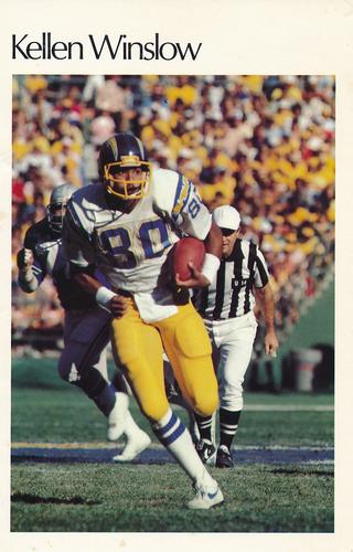 1982 Marketcom #2 Kellen Winslow Front