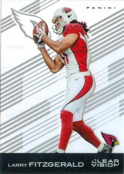 2015 Panini Clear Vision #14 Larry Fitzgerald Front
