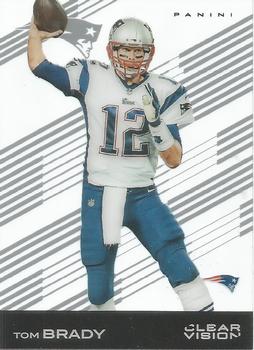 2015 Panini Clear Vision #40 Tom Brady Front