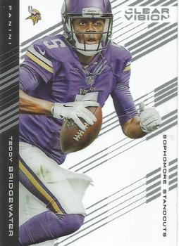 2015 Panini Clear Vision #80 Teddy Bridgewater Front