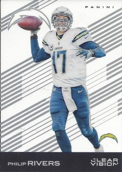 2015 Panini Clear Vision #16 Philip Rivers Front