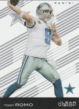 2015 Panini Clear Vision #22 Tony Romo Front