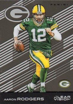 2015 Panini Clear Vision #37 Aaron Rodgers Front