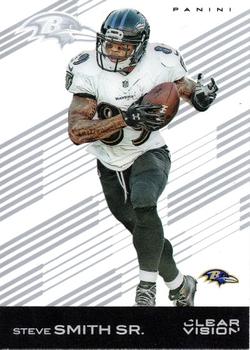 2015 Panini Clear Vision #46 Steve Smith Sr. Front