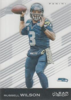 2015 Panini Clear Vision #51 Russell Wilson Front