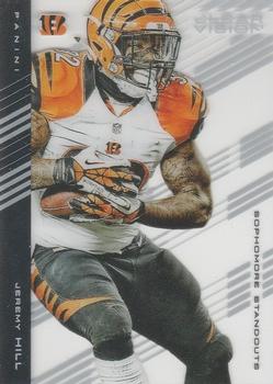 2015 Panini Clear Vision #61 Jeremy Hill Front