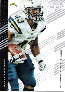2015 Panini Clear Vision #66 Branden Oliver Front