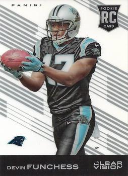 2015 Panini Clear Vision #120 Devin Funchess Front