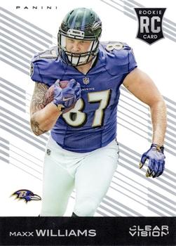 2015 Panini Clear Vision #126 Maxx Williams Front