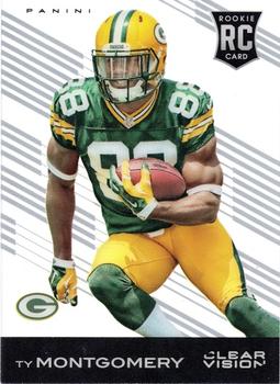 2015 Panini Clear Vision #131 Ty Montgomery Front