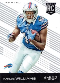 2015 Panini Clear Vision #143 Karlos Williams Front