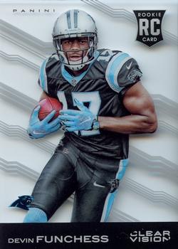 2015 Panini Clear Vision #120 Devin Funchess Front