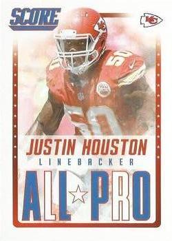 2015 Score - All-Pro Glossy #4 Justin Houston Front