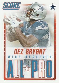 2015 Score - All-Pro Glossy #14 Dez Bryant Front