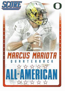 2015 Score - All-Pro Glossy #16 Marcus Mariota Front