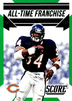 2015 Score - All-Time Franchise Green #1 Walter Payton Front