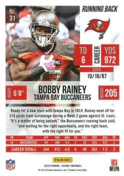 2015 Score - End Zone #31 Bobby Rainey Back