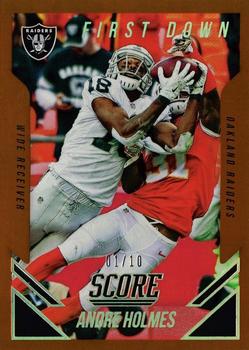 2015 Score - First Down #123 Andre Holmes Front