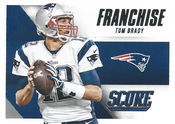 2015 Score - Franchise #1 Tom Brady Front