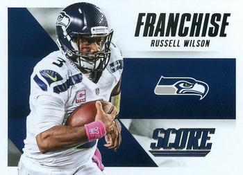 2015 Score - Franchise #12 Russell Wilson Front