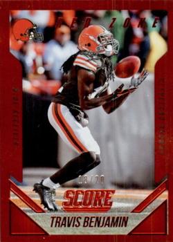 2015 Score - Red Zone #172 Travis Benjamin Front