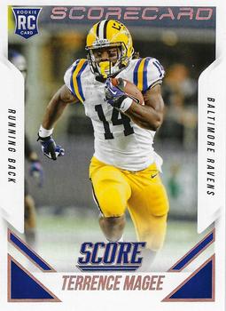 2015 Score - Scorecard #393 Terrence Magee Front