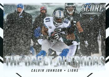 2015 Score - The Great Outdoors #13 Calvin Johnson Front