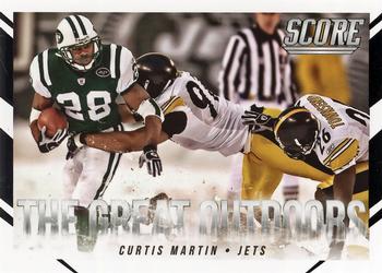 2015 Score - The Great Outdoors #8 Curtis Martin Front