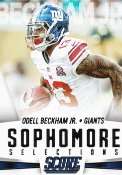 2015 Score - Sophomore Selections #14 Odell Beckham Jr. Front