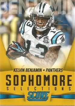 2015 Score - Sophomore Selections Gold #6 Kelvin Benjamin Front