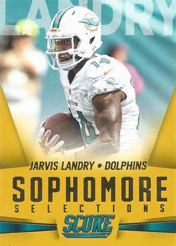 2015 Score - Sophomore Selections Gold #12 Jarvis Landry Front