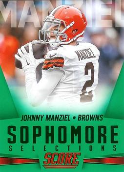 2015 Score - Sophomore Selections Green #5 Johnny Manziel Front